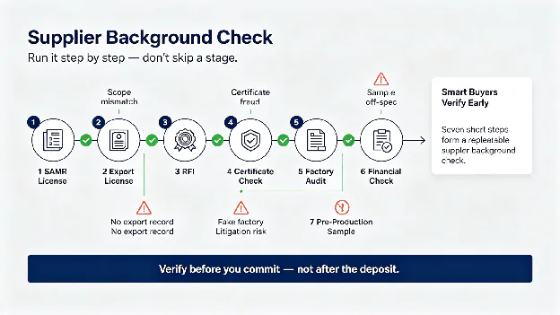 How to Background-Check a Chinese Supplier?