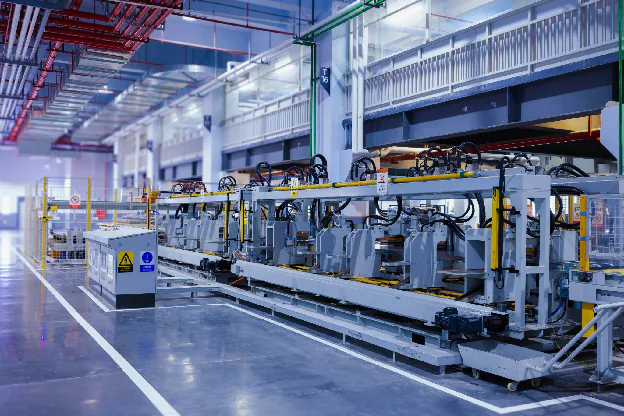 A production facility which is typically used in contract manufacturing