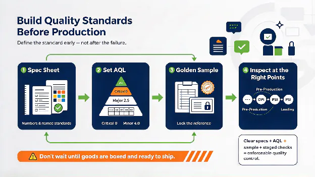 How to Set Quality Standards Before Production?
